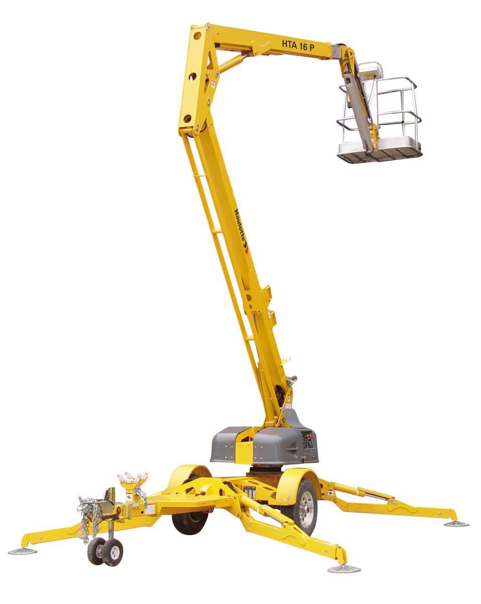 Rental store for 45  Towable Boom Lift Articulated in Detroit MI