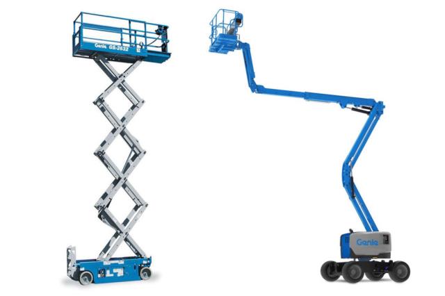 Rent Aerial Man Lifts (scissor Lifts And Boom Lifts)